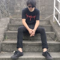 ＊ブラックプリントTシャツ＊