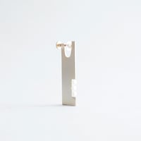 PLATE LONG　pearl3  earrings