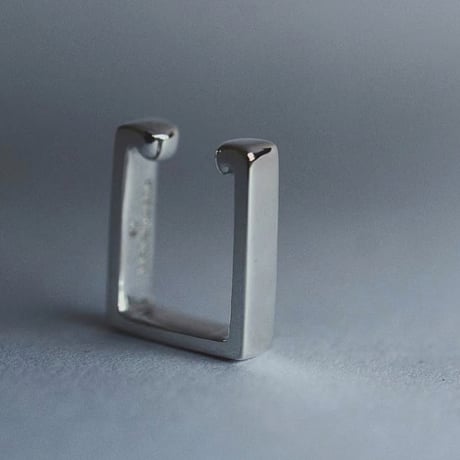 SQUARE　イヤカフ  シルバー
