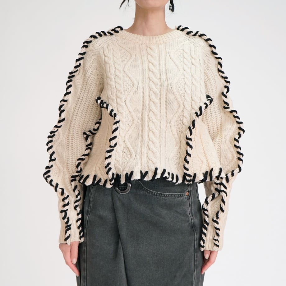 STITCH DOCKING KNIT / DN-17 | nve tokki