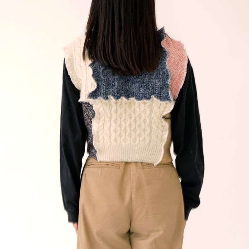 DOCKING KNIT VEST 03 | nve tokki