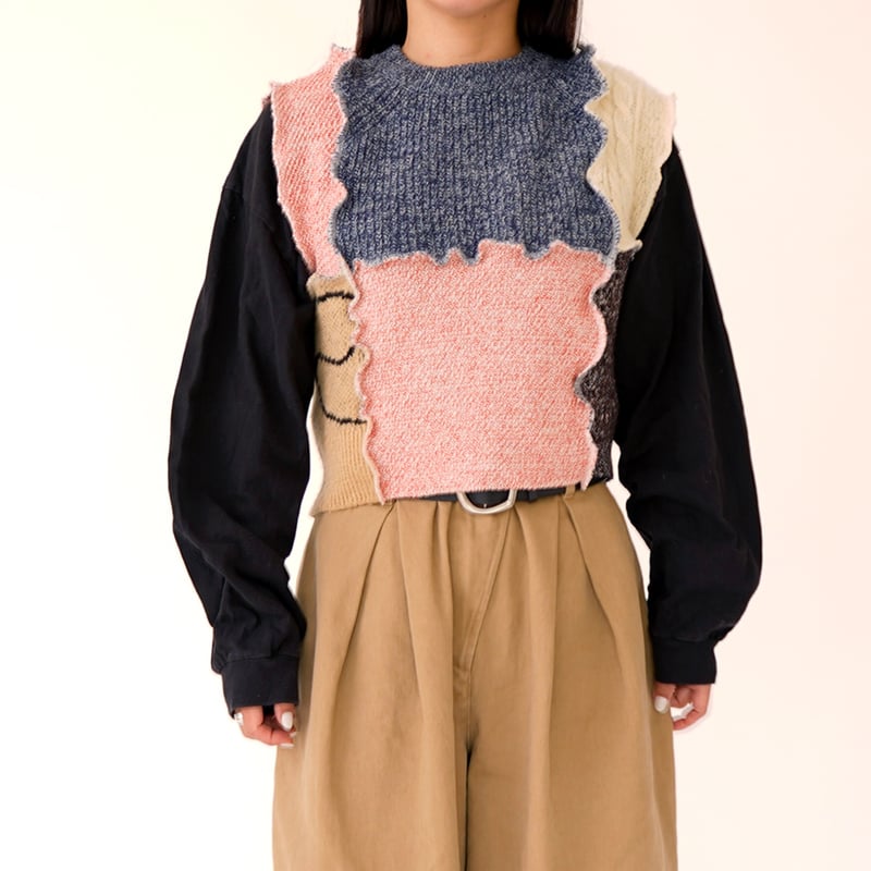 DOCKING KNIT VEST 02 | nve tokki