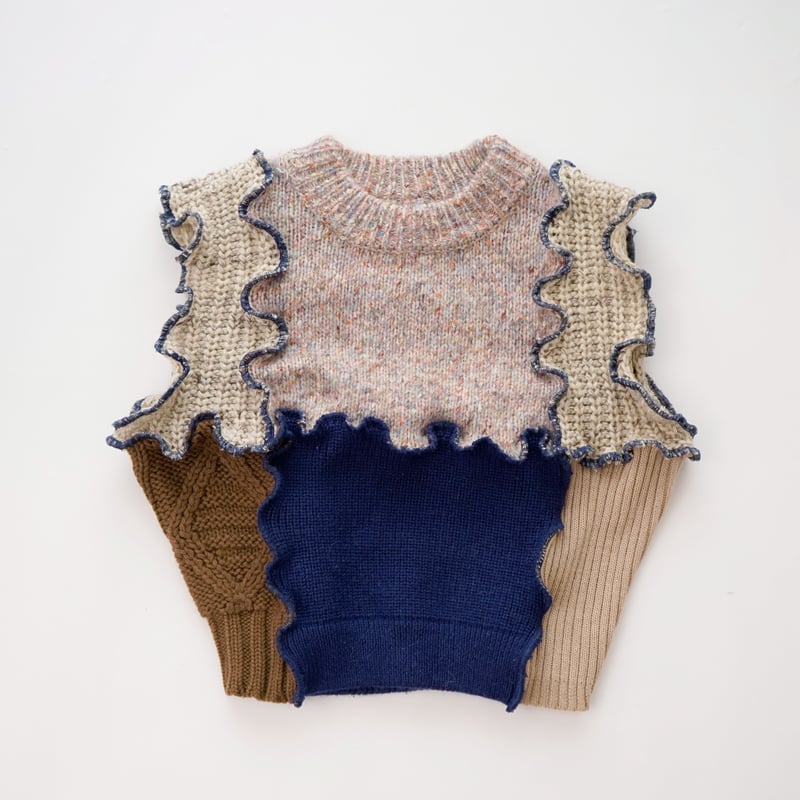 DOCKING KNIT VEST 02 | nve tokki