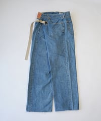 nve tokki WRAP DENIM ラップデニム WRAP DENIM / M size (BLUE×BLACK) D-7 | nve tokki