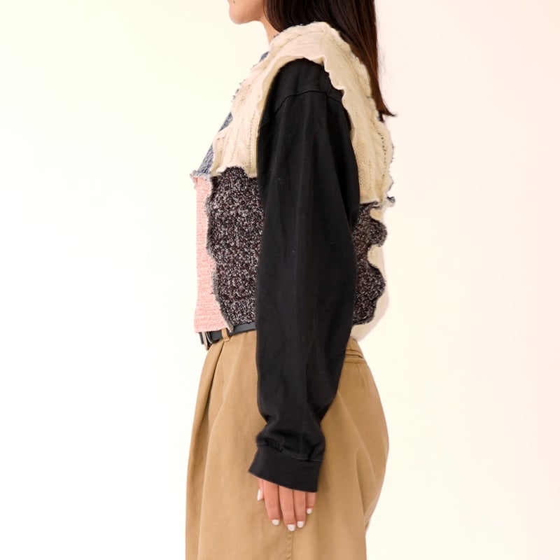 DOCKING KNIT VEST 03 | nve tokki