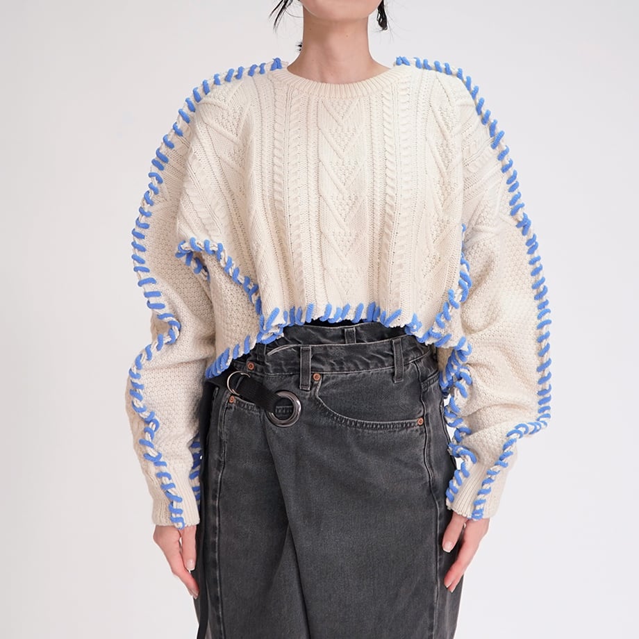 STITCH DOCKING KNIT / DN-18 | nve tokki