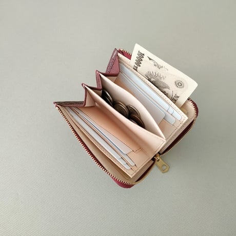 Smooth Wallet クロコ型押