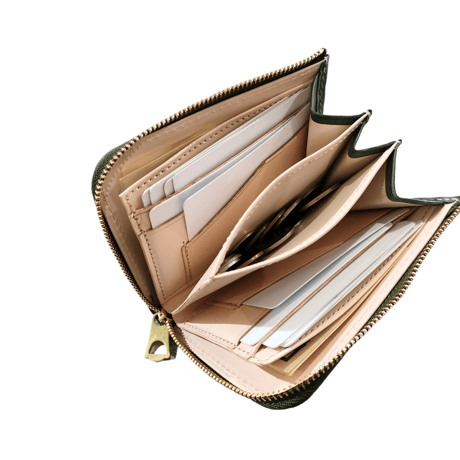 Smooth Wallet クロコ型押