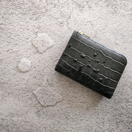 Smooth Wallet クロコ型押