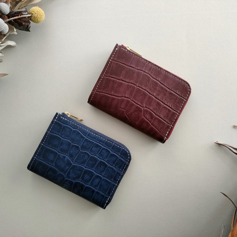Smooth Wallet クロコ型押 | VIAJAR