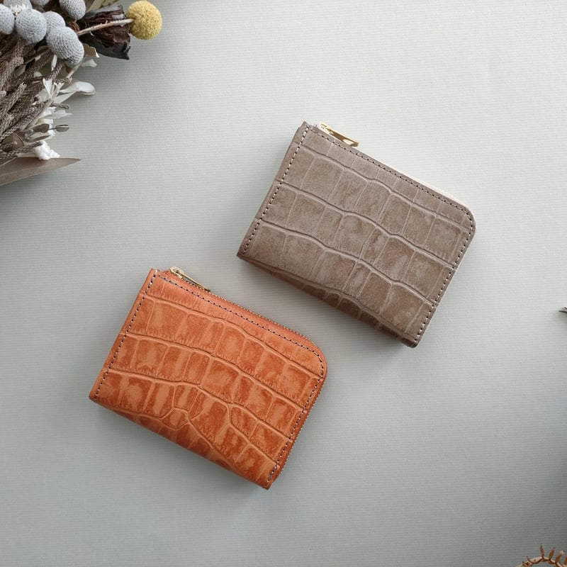 Smooth Wallet クロコ型押 | VIAJAR