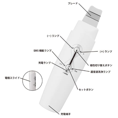 超音波洗浄　スキンクリーナー