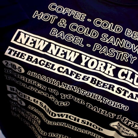 NEW NEW YORK CLUB / Advertising T-Shirt