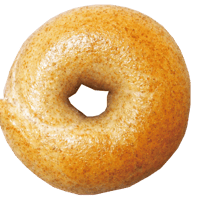 WHOLE WHEAT ホールウィートべーグル（5個セット）【冷凍品】