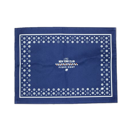 FISHS EDDY × NEW NEW YORK CLUB / Place Mat ＜Bagel Monogram> ランチョンマット ベーグルモノグラム