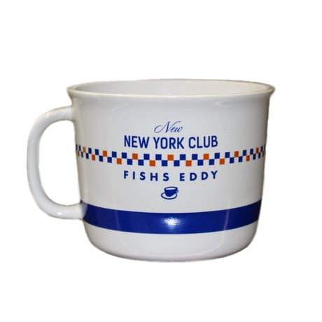FISHS EDDY × NEW NEW YORK CLUB / BAGEL MONOGRAM MUG マグカップ