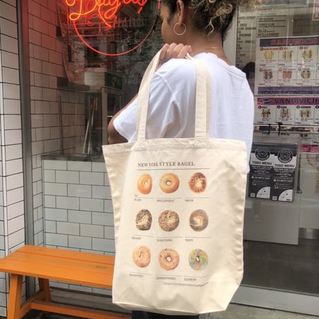 【クリックポスト発送】NEW YORK STYLE BAGEL TOTE BAG