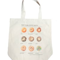 【クリックポスト発送】NEW YORK STYLE BAGEL TOTE BAG