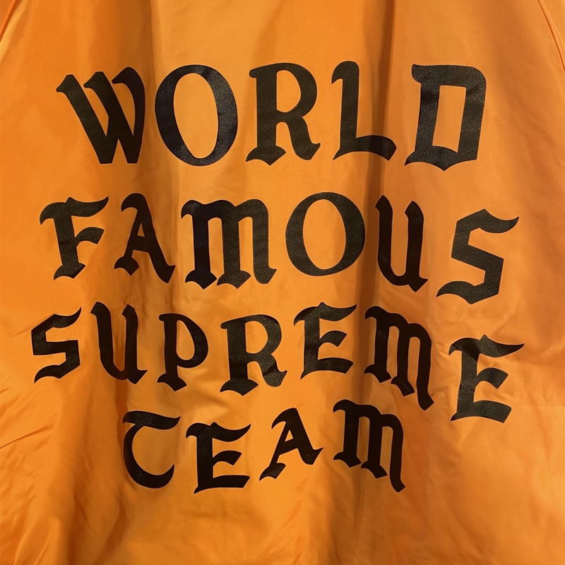 Supreme World Famous Coaches Jacket 黒S