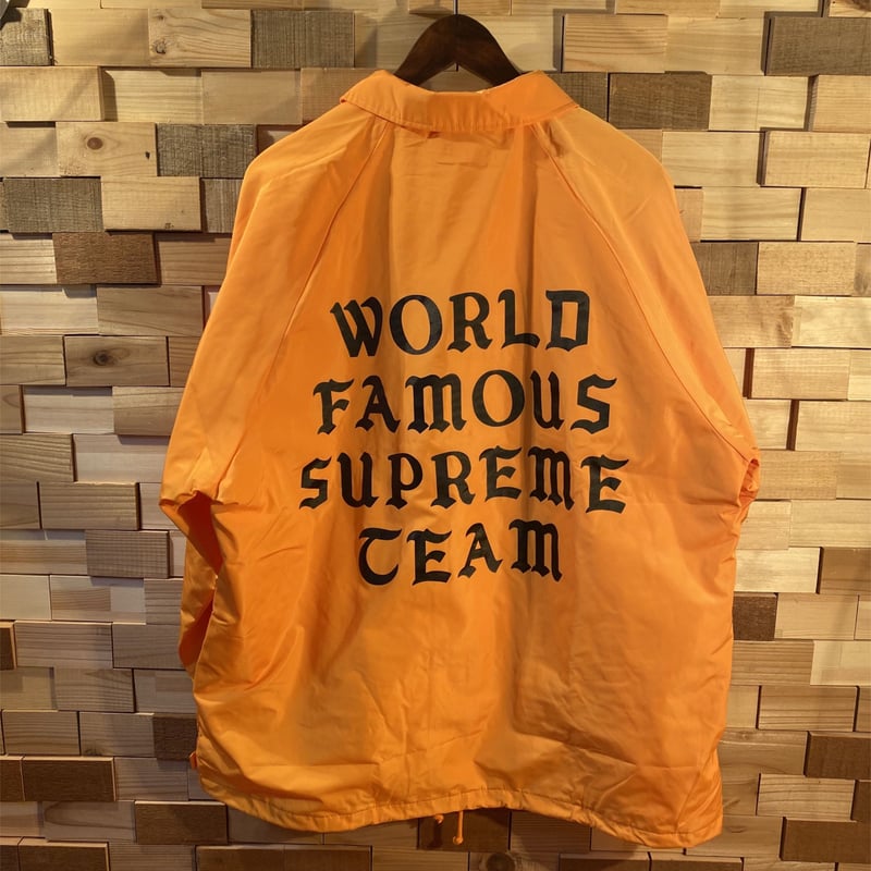 Supreme World Famous Coaches Jacket 黒S