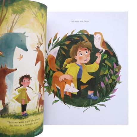 『Greta and the Giants：inspired by Greta Thunberg's stand to save the world』