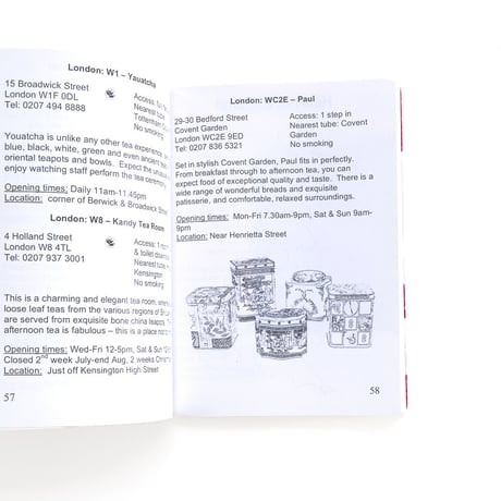『Margaret Thornby's guide to tea rooms of Britain』