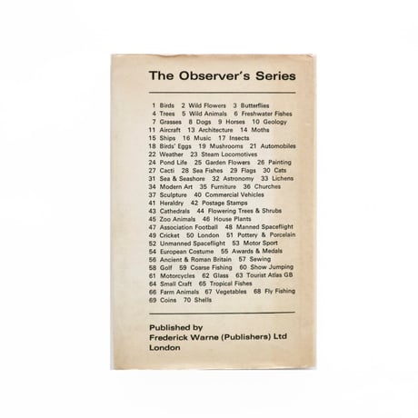 『The Observer's Book of Furniture』