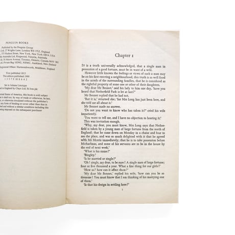 『Pride and Prejudice』