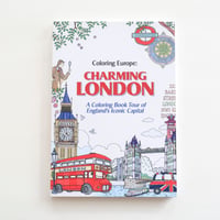 『Charming London: A Coloring Book Tour of England's Iconic Capital』