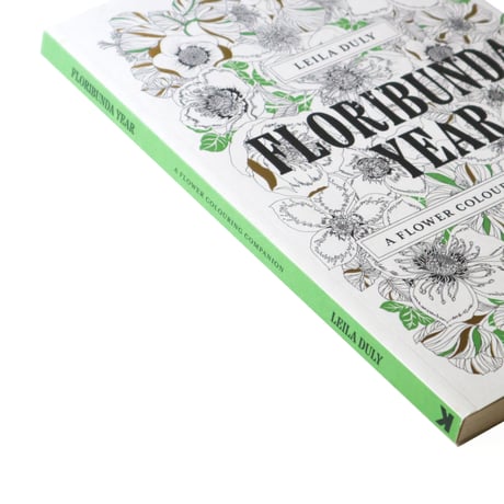 『Floribunda Year：A Flower Colouring Companion』