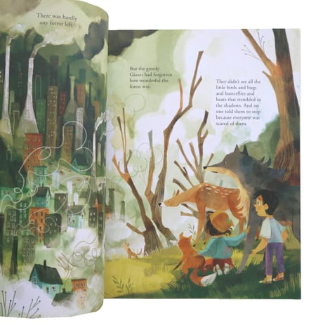 『Greta and the Giants：inspired by Greta Thunberg's stand to save the world』