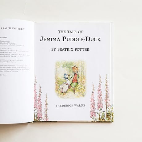 『The tale of Jemima Puddle Duck』