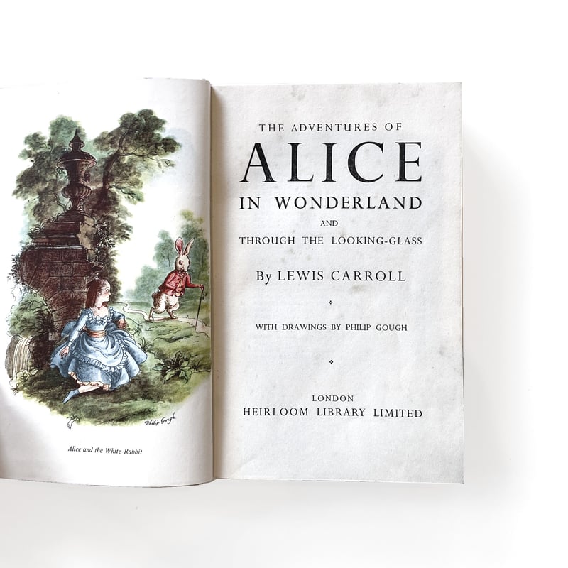 Alice in Wonderland,Through the looking glass』
