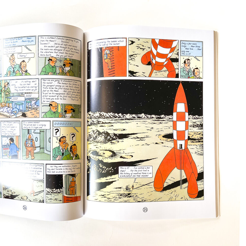Explorers on the moon：The Adventures of Tintin