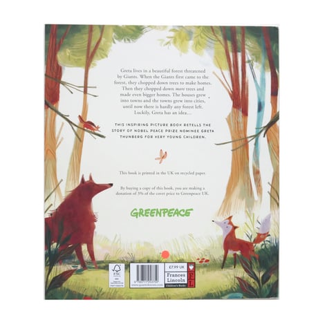 『Greta and the Giants：inspired by Greta Thunberg's stand to save the world』