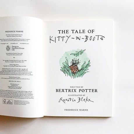 『The Tale of Kitty-in-Boots』