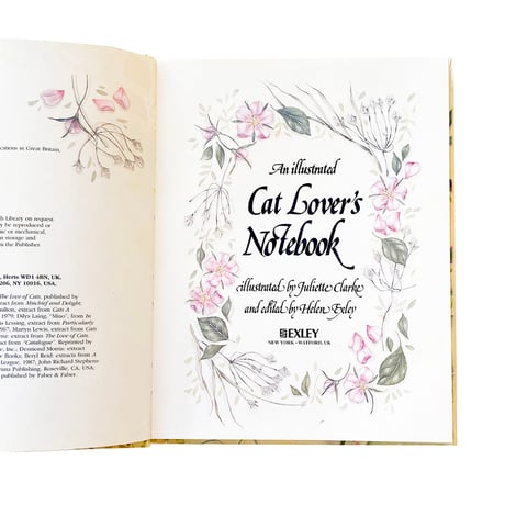 『An Illustrated Cat Lover's Notebook』