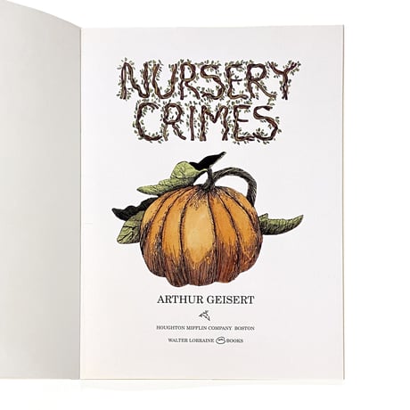 『Nursery Crimes』