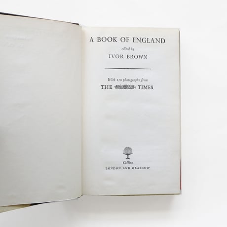 『A Book of England With 110 Photographs from The Times』