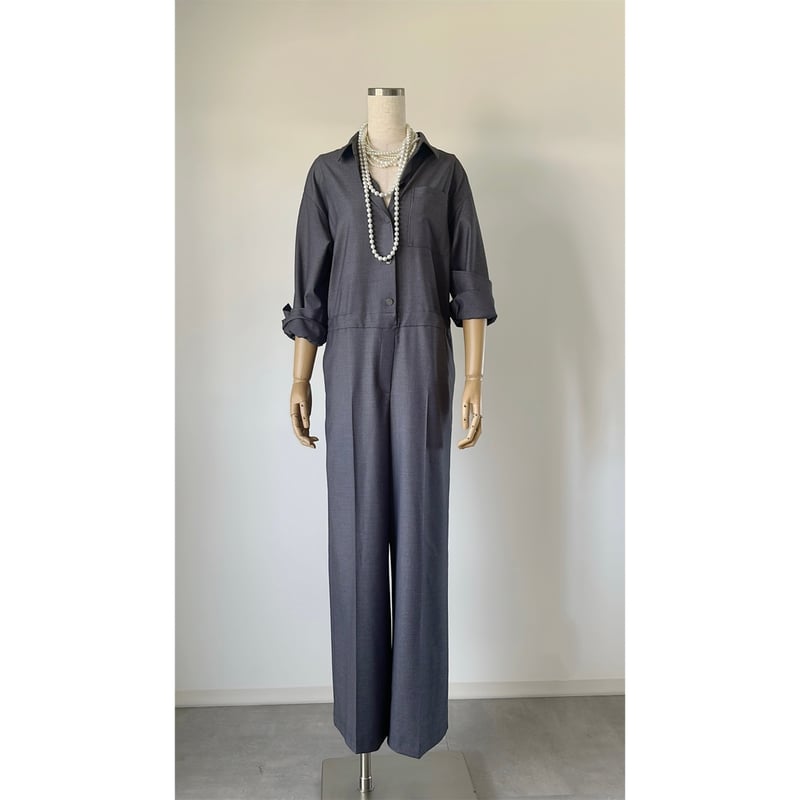 IORE イオレ SUSPENDERS PANTS グレー 36 Y's for men 40 LINEN SUSPENDER PANTS black - Ka na ta,Yohji
