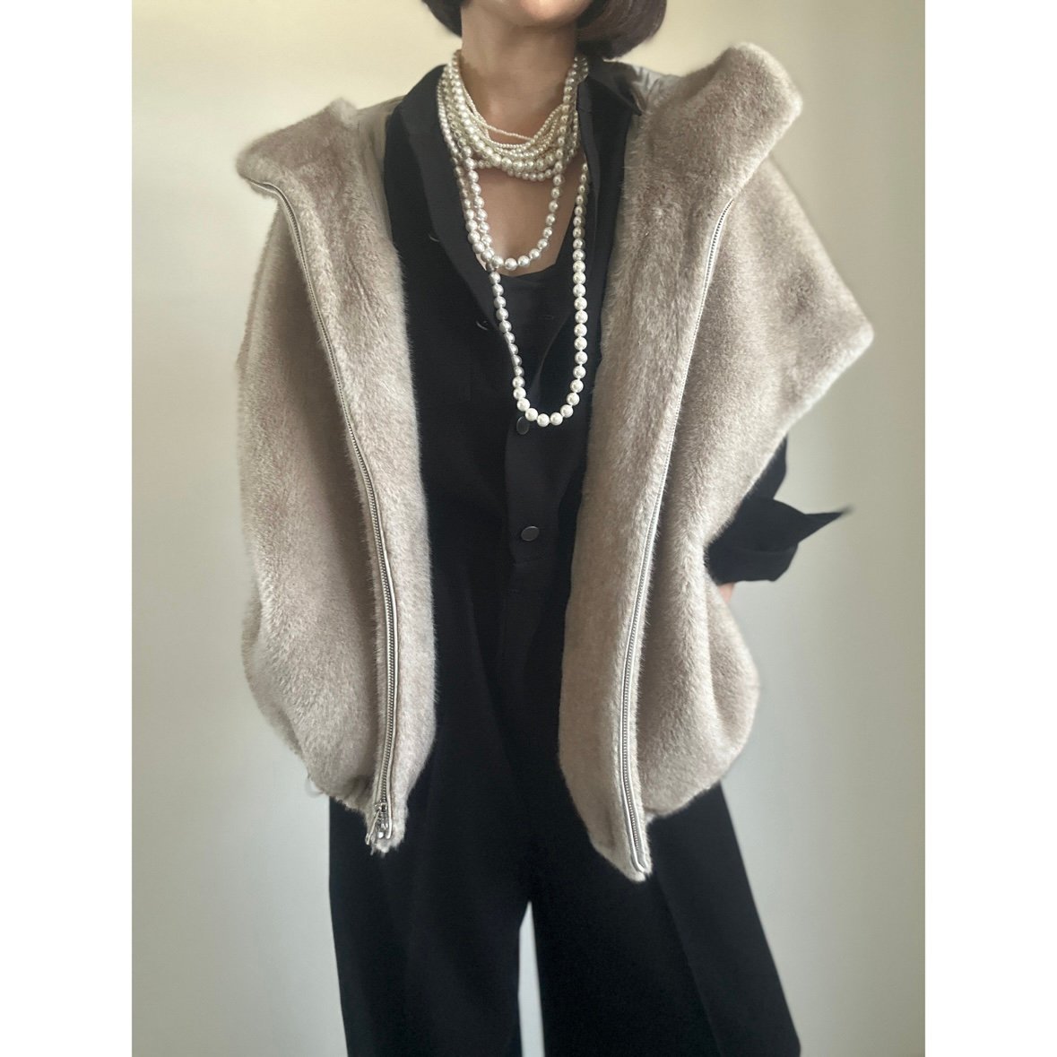 ルネ　エコファージレ(ベージュ) J39 / beige | L'ECRIN