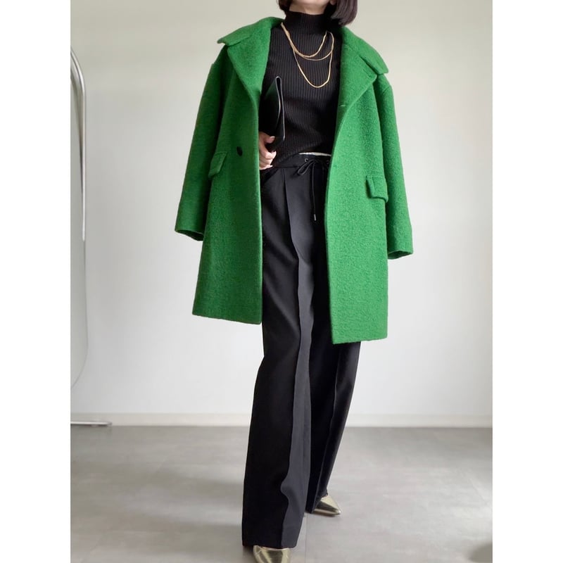 【きょん】限定ハンディＬファスナー　グリーン J46 | L'ECRIN