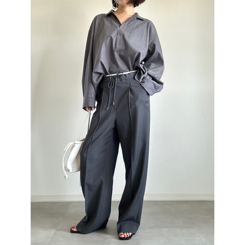 ルネ ファッション ルネ Rene テーパードパンツ スラックス イージー  