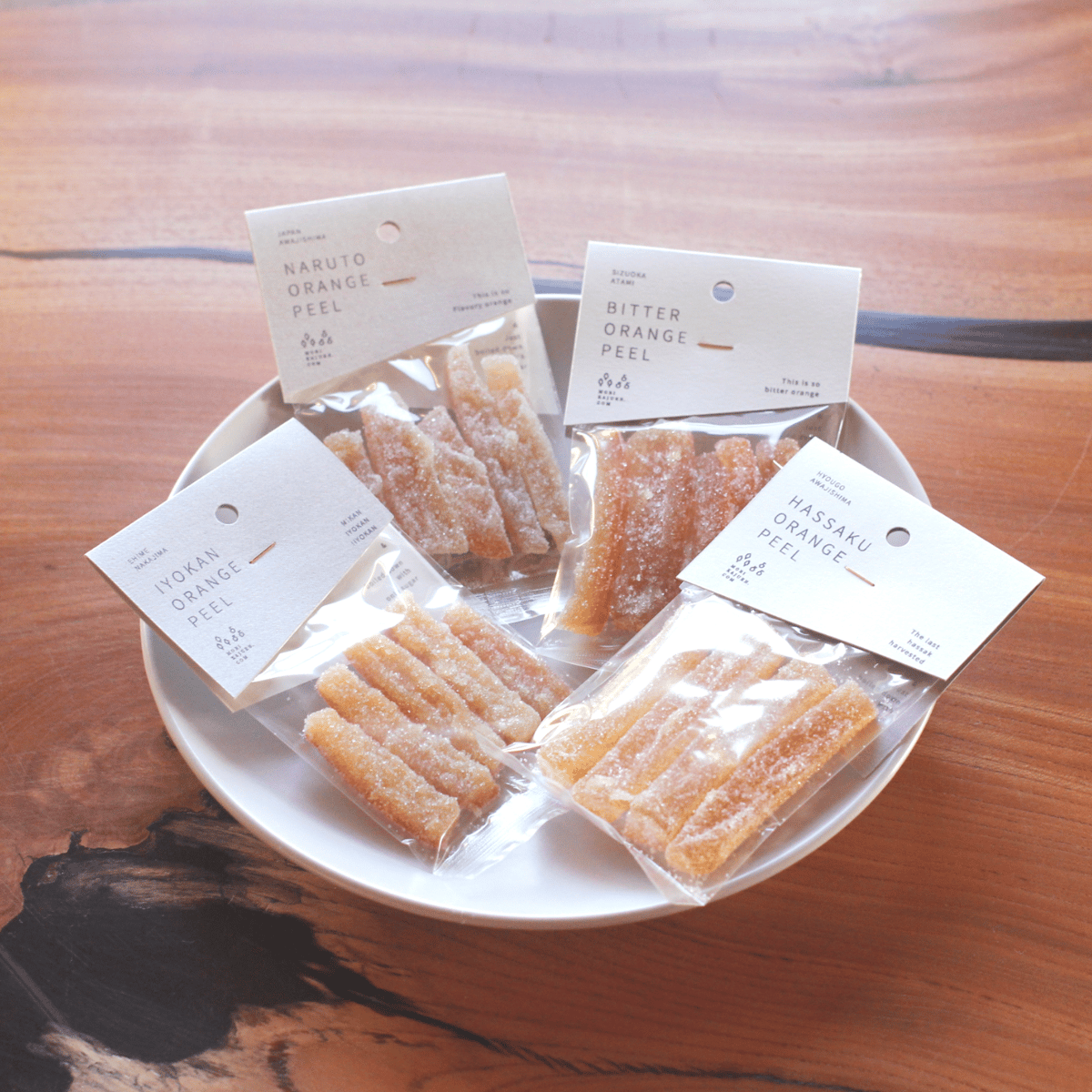 オレンジピール4種食べ比べセット（期間限定） | 森果樹園／淡路橙研究所