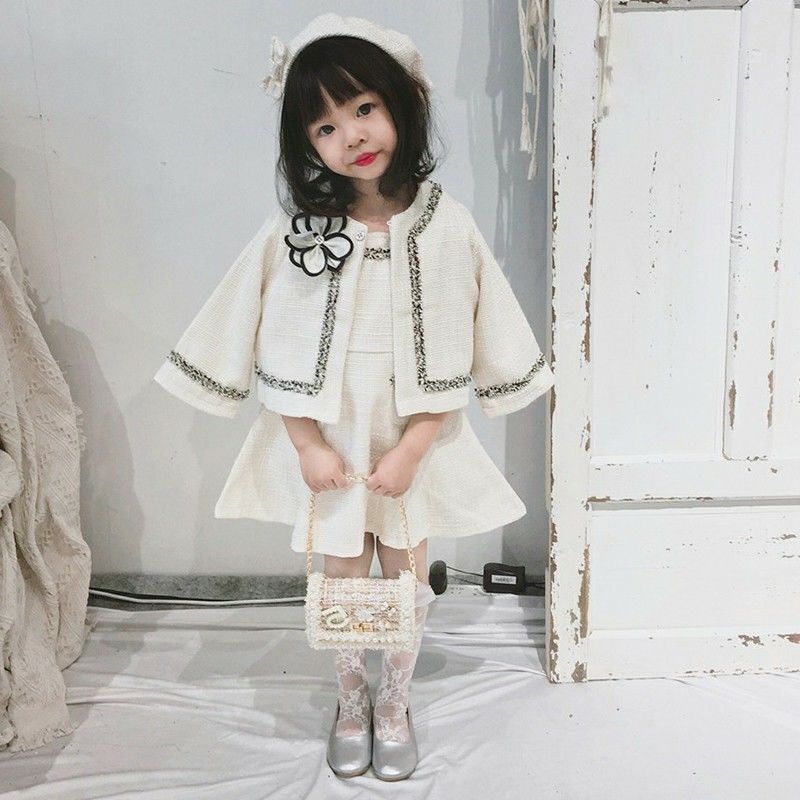 韓国子供服風 女の子スーツ♡2点セットジャケット＋スカート 卒園式