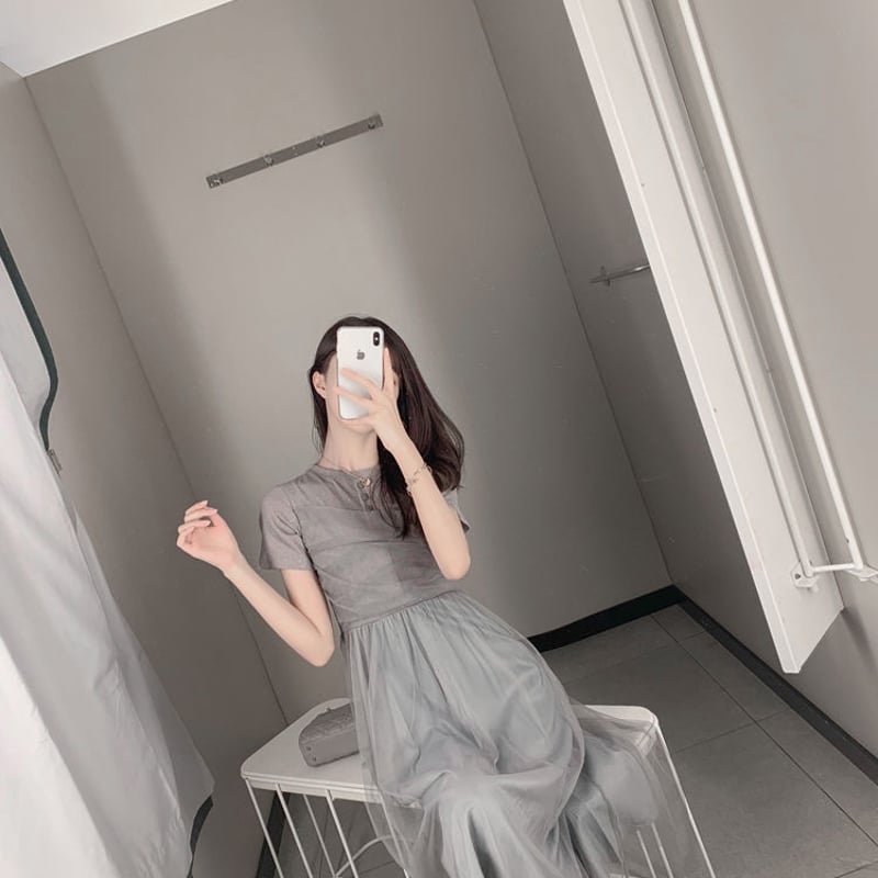 グレー シースルー袖 ロングドレス 楽天市場】パーティードレス ロングワンピース 総レース