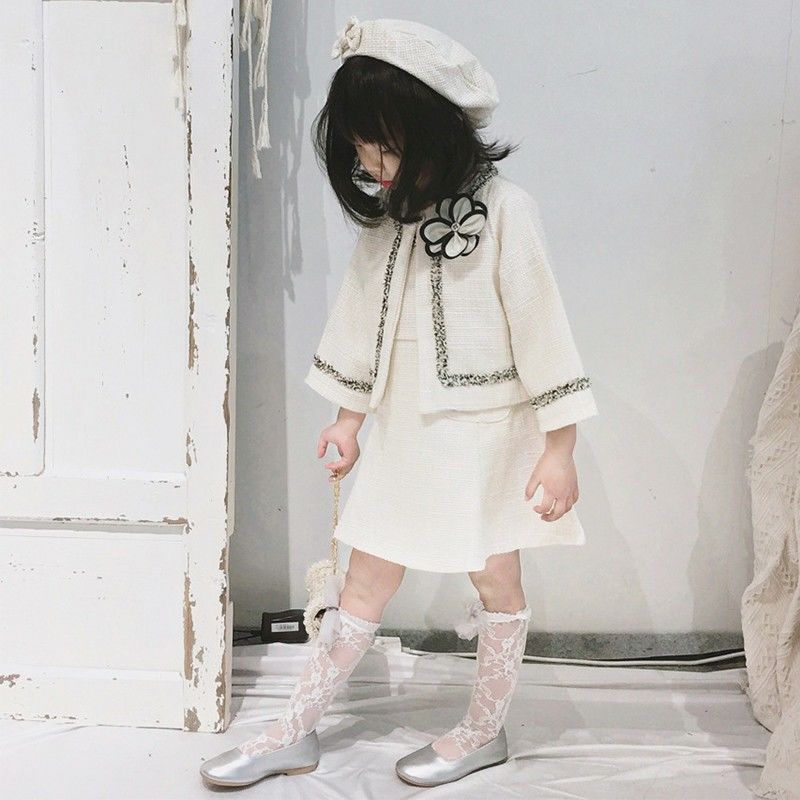 韓国子供服風 女の子スーツ♡2点セットジャケット＋スカート 卒園式