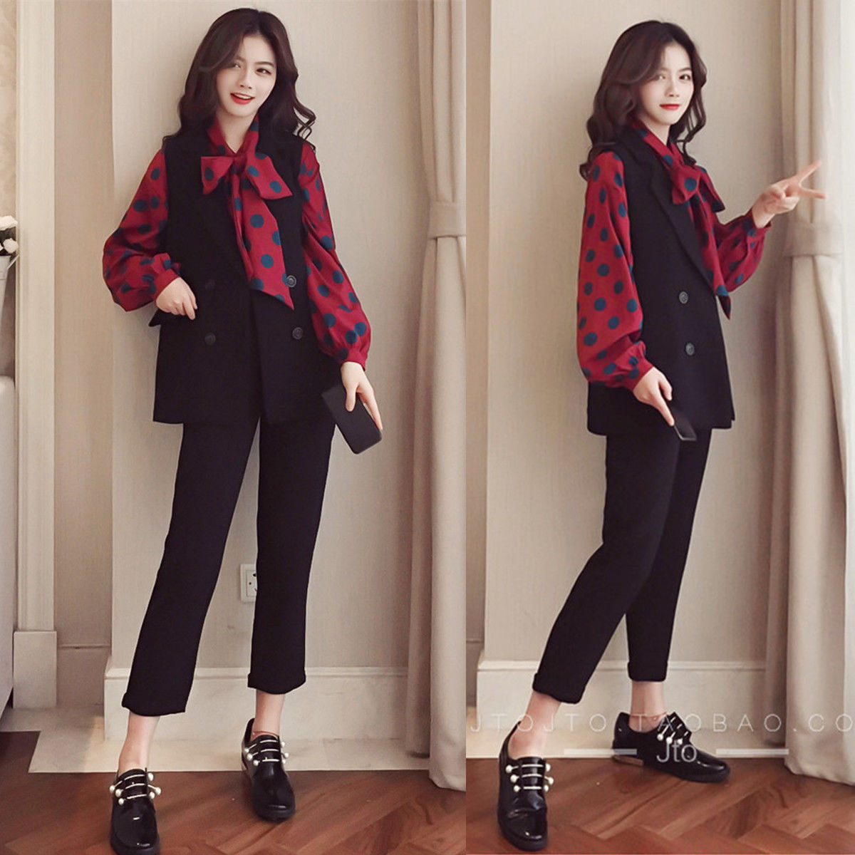 【美品】PLST ロングジレ パンツ PLST(プラステ)公式 | トリアセテートロングジレ