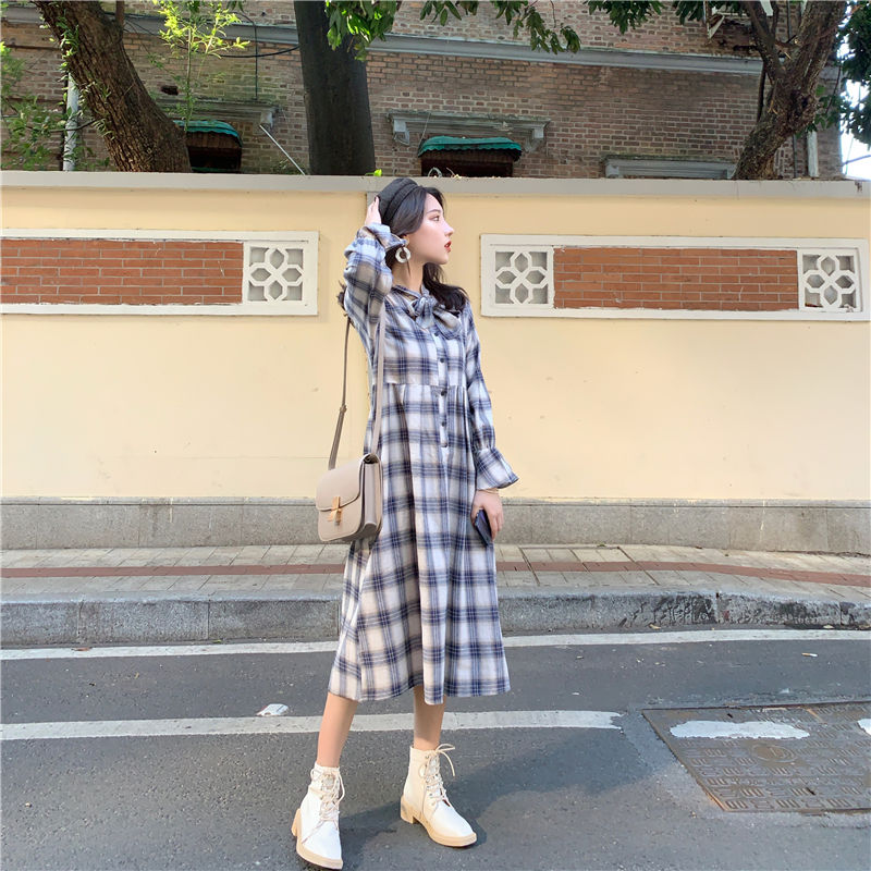 韓国レディース セットアップ ニットワンピース＋シャツ