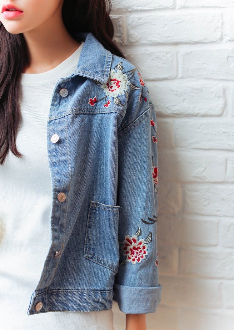 GUESS ゲス 豪華刺繍 花柄 ダメージ デニムジャケット Gジャン L相当 GUESS ゲス 豪華刺繍 花柄 ダメージ デニムジャケット Gジャン L
